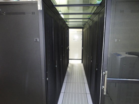 Figure 3. Data Center  (圖三、資訊中心機房)