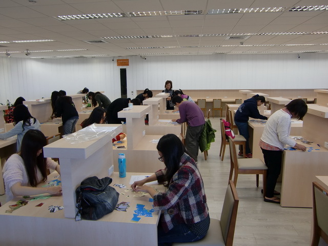 2014圖書館週海報 募集puzzle武林高手(另開新視窗/jpg檔)圖片