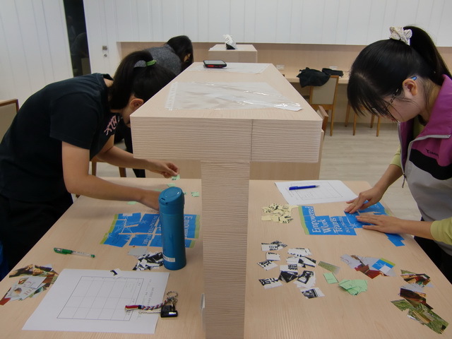 2014圖書館週海報 募集puzzle武林高手(另開新視窗/jpg檔)圖片