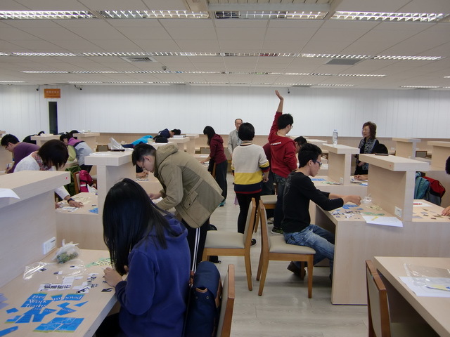 2014圖書館週海報 募集puzzle武林高手(另開新視窗/jpg檔)圖片