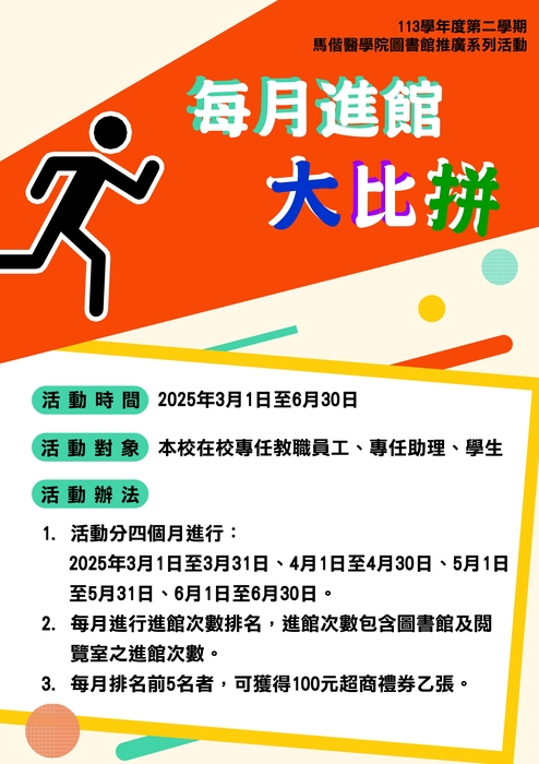 每月進館大比拼