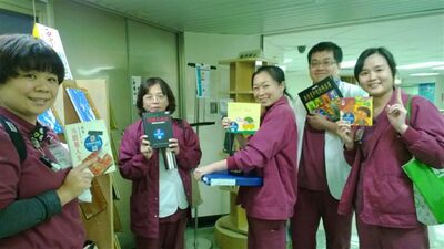 2013-12-12 漂書活動-淡水馬偕